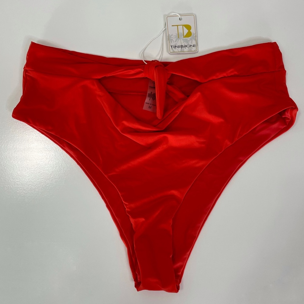 TiniBikini High Waisted Knot Bottom